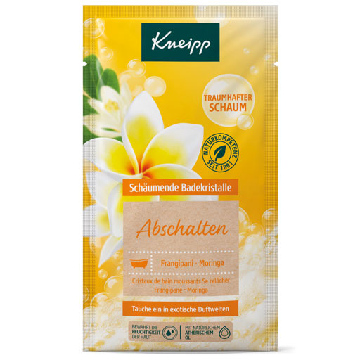 KNEIPP schäumende Badekristalle Abschalten  80 g  Salz