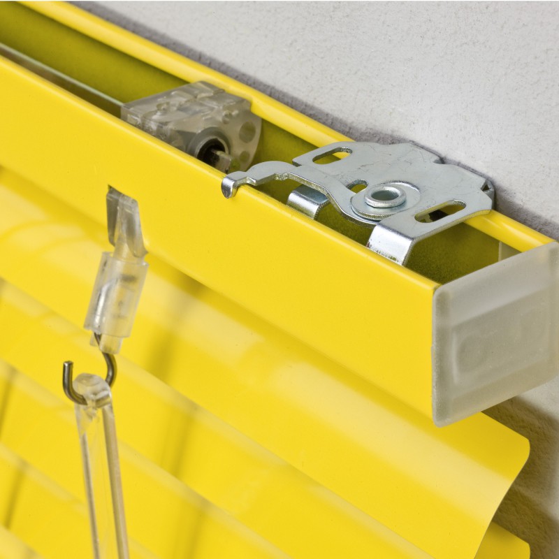 Powertec Bella Casa Aluminium-Jalousie, gelb, 220 x 60 cm