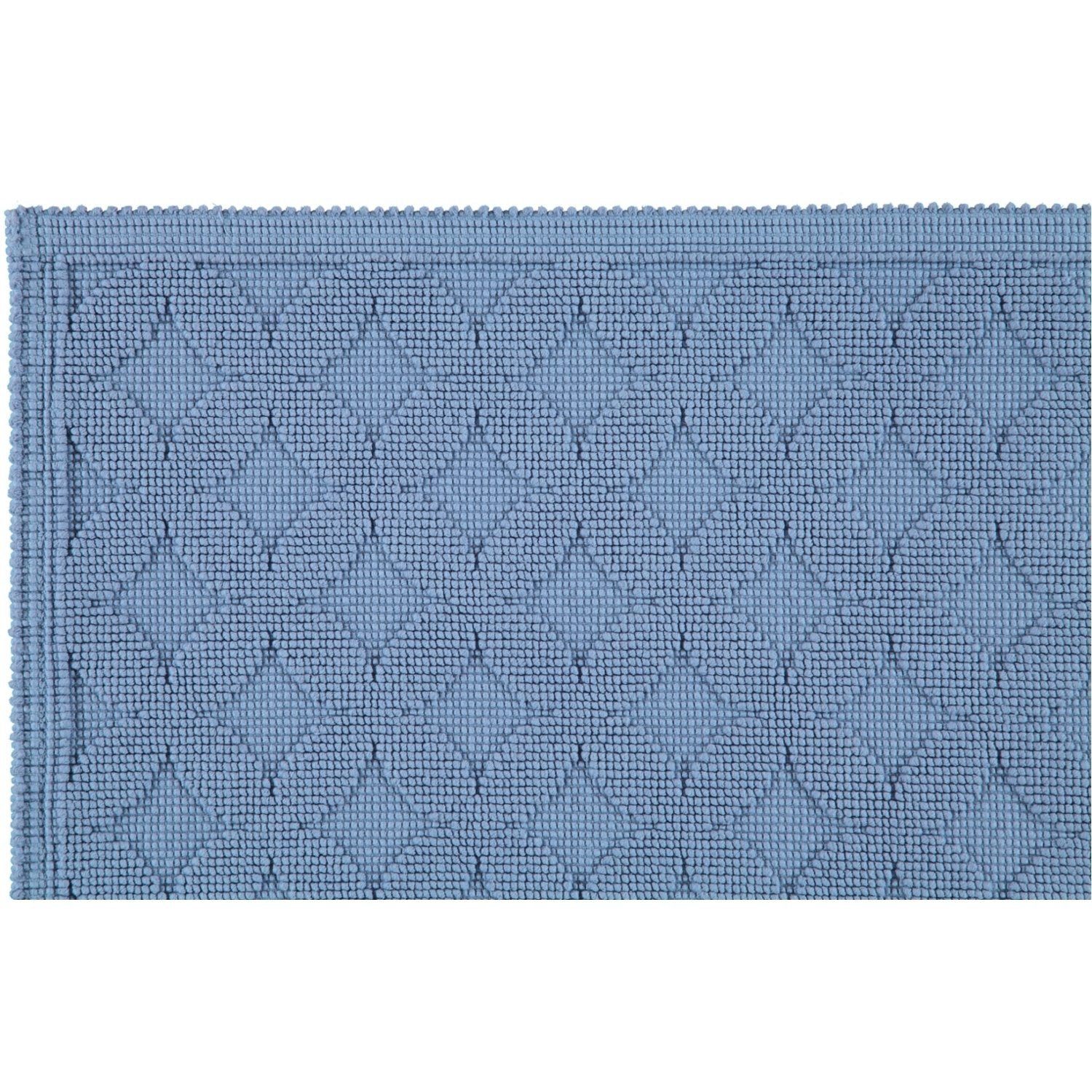 Duschmatte Seaside Rhomtuft, Höhe 6 mm, 100% Baumwolle