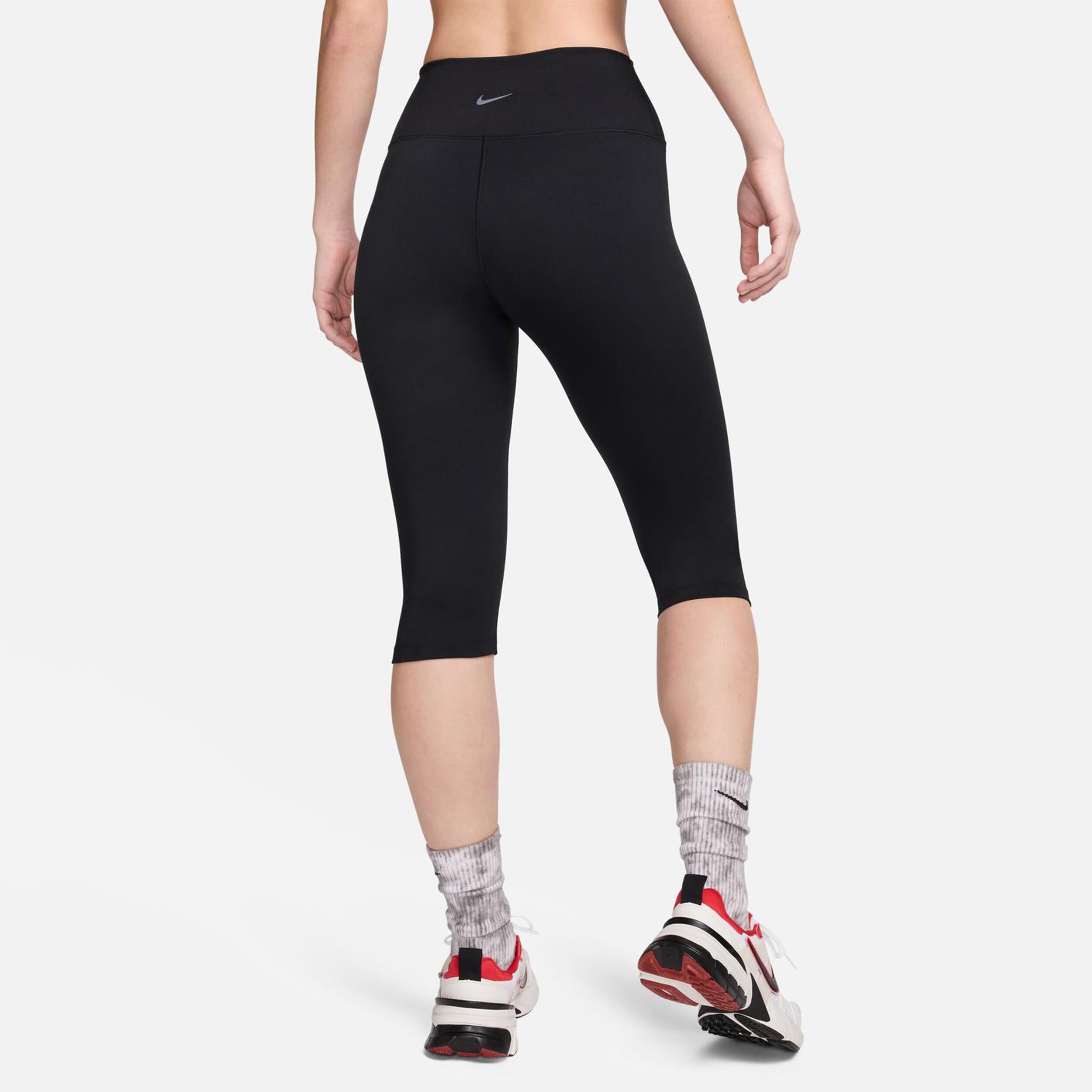 Dri-Fit One High-Waisted Capri Tight Damen - Schwarz