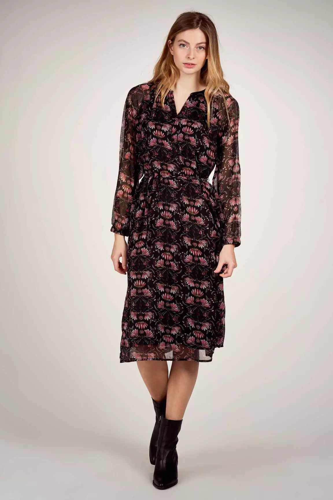Street One Robes Longues Femme couleur noir