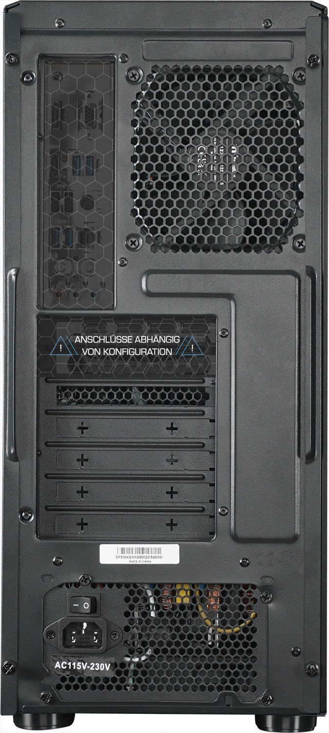 Kiebel Earthquake Gaming-PC (Intel Core i9 Intel Core i9-11900KF, RTX 4060, 32 GB RAM, 2000 GB SSD, Luftkühlung)