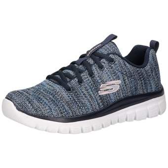 Skechers Graceful Twisted Fartune in blau