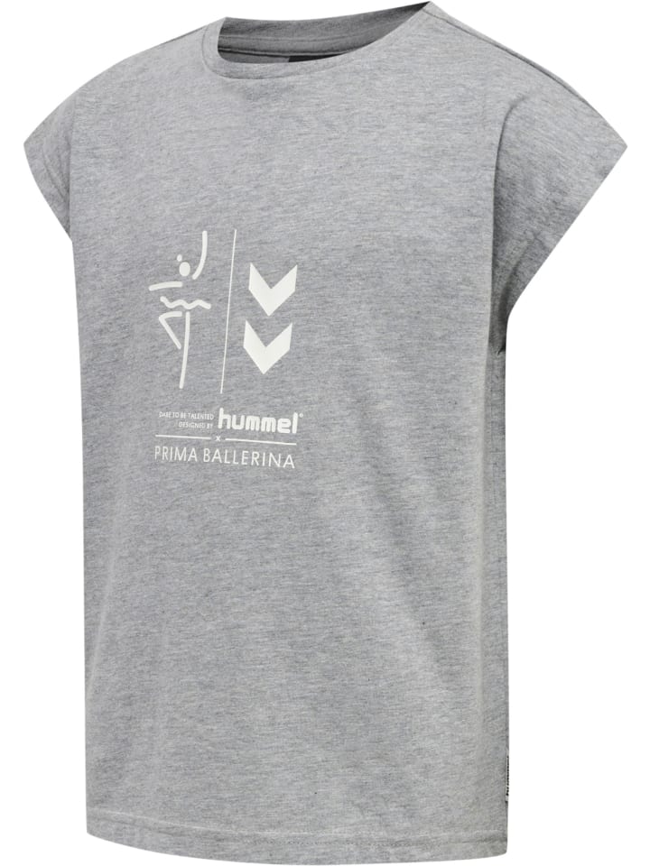 Hummel Hummel T-Shirt Hmlprima Mädchen in GREY MELANGE günstig kaufen