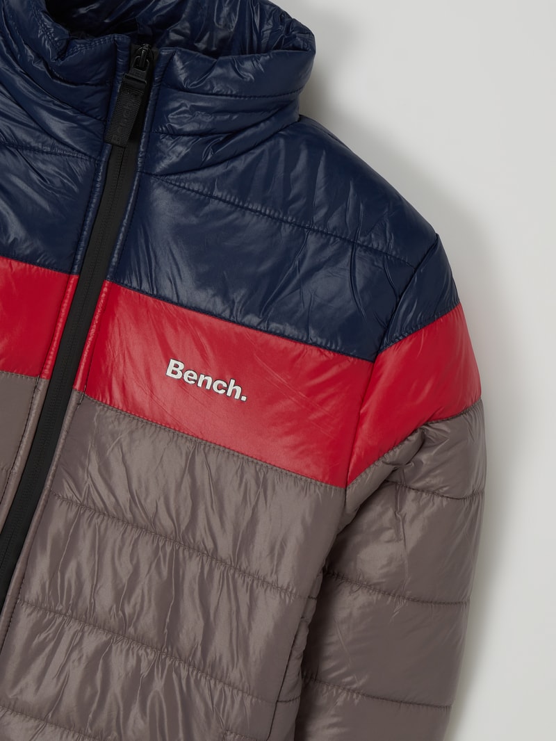 Steppjacke mit Stehkragen Modell 'Damerel' in graphit