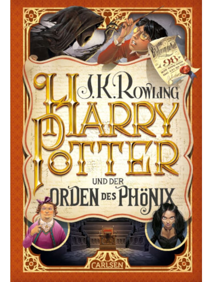 Carlsen Kinderbuch - Harry Potter - Teil 5: Harry Potter und der Orden des Phönix günstig kaufen onesize