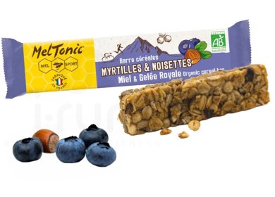 MelTonic Barre céréales Bio - Myrtilles et noisettes