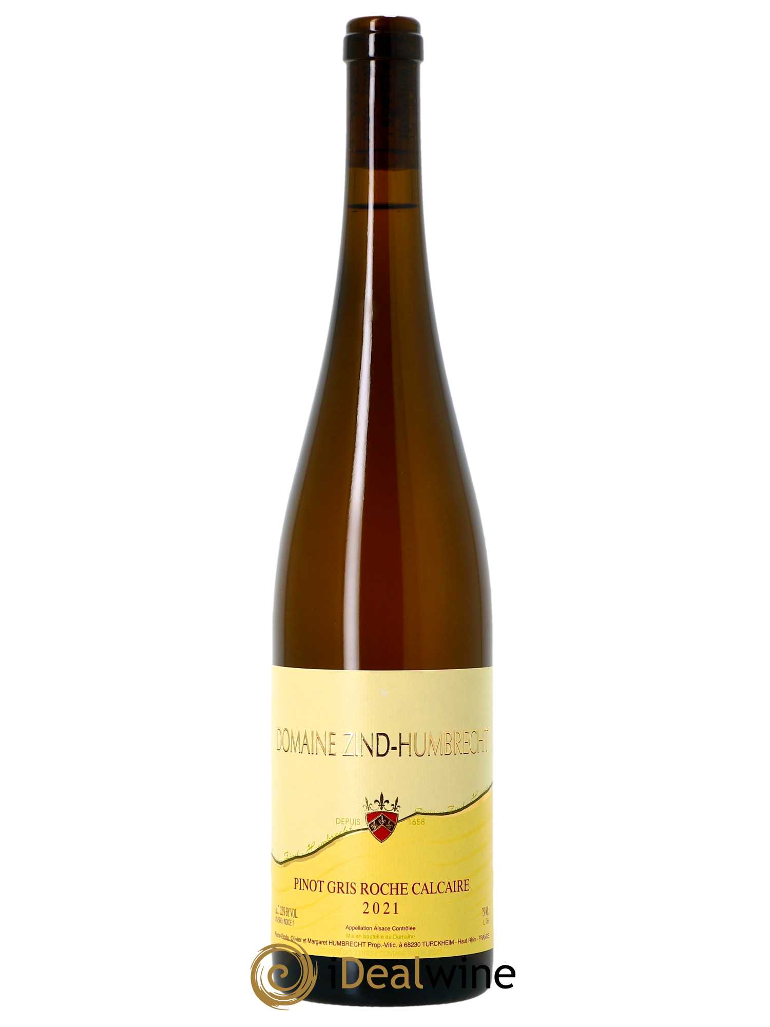 Pinot Gris Roche Calcaire Zind-Humbrecht (Domaine)  2021 - Lot de 1 Bouteille