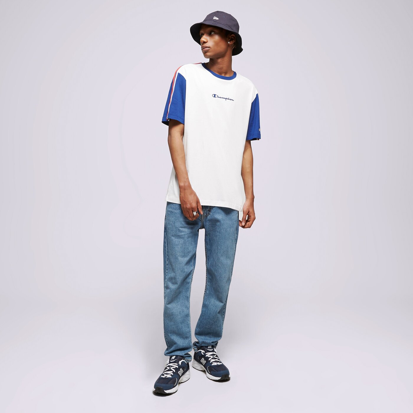 CHAMPION T-SHIRT CREWNECK T-SHIRT Weiß