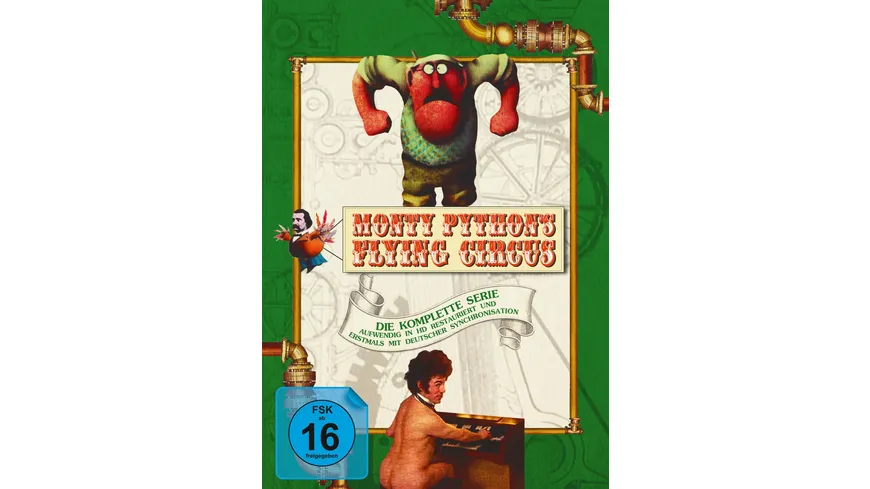 Monty Python's Flying Circus - Die komplette Serie auf DVD (Staffel 1-4)  [11 DVDs]