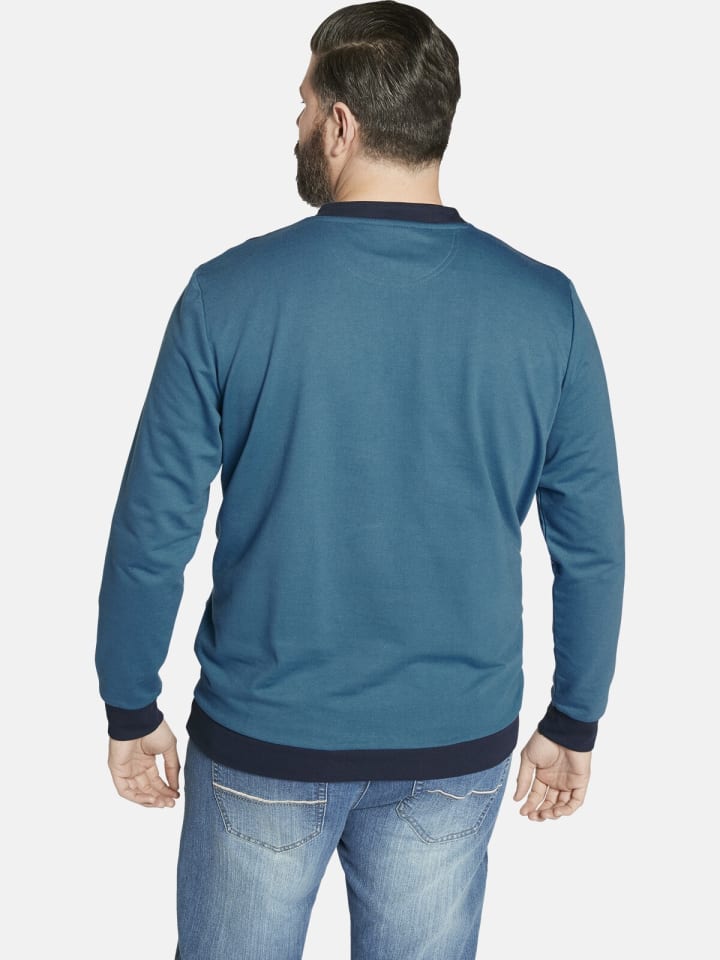 Charles Colby Sweatshirt EARL TORIN in blau günstig kaufen