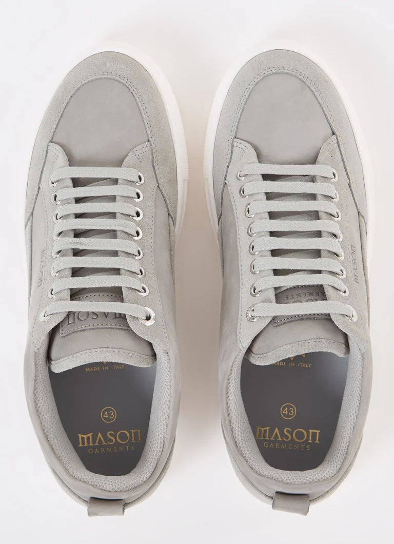 Mason Garments Tia Mescolare sneaker made of nubuck with suede details