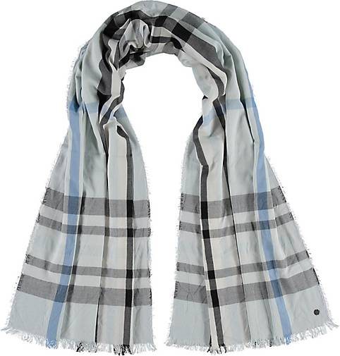 FRAAS Stola in Viskosemischung mit FRAAS Plaid Karo