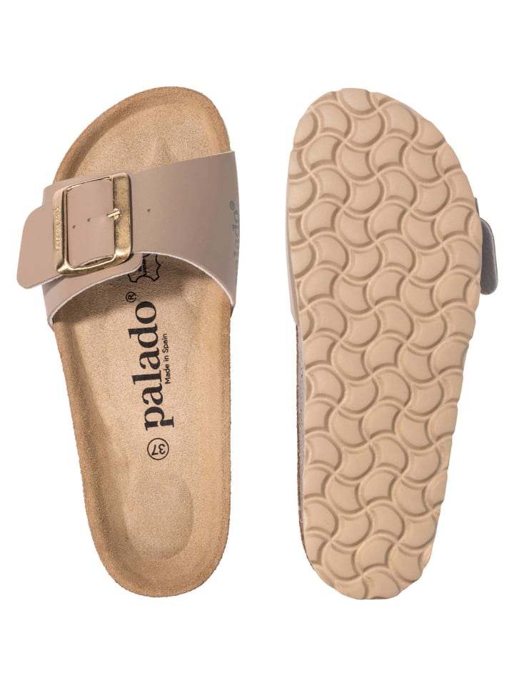 palado Pantoletten in Beige günstig kaufen 42