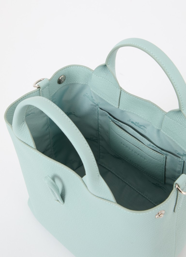 Geantă de mână din piele Longchamp Le Roseau
