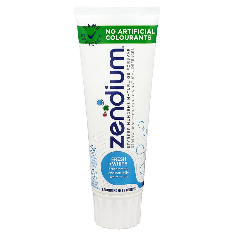 Zendium Tannkrem 75 ml Fresh   white Zendium