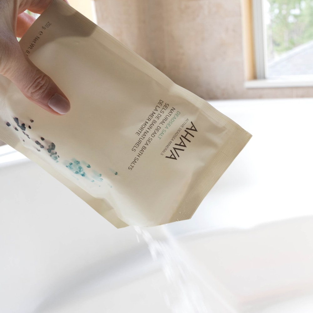 AHAVA Natural Dead Sea Bath Salts 250gr Sels de bain