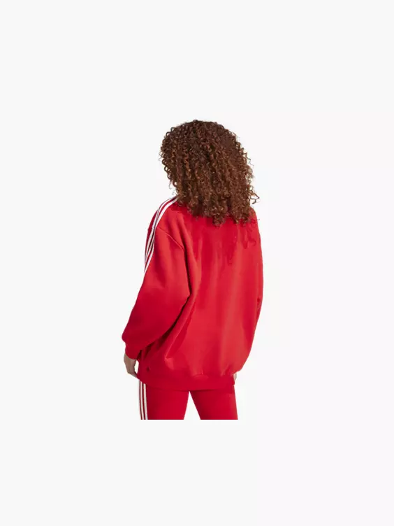 adidas 3 Streifen Fleece Oversized Sweatshirt