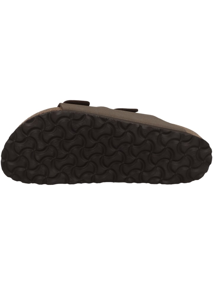 Birkenstock Sandale Arizona Birko-Flor Nubuk schmal in braun günstig kaufen