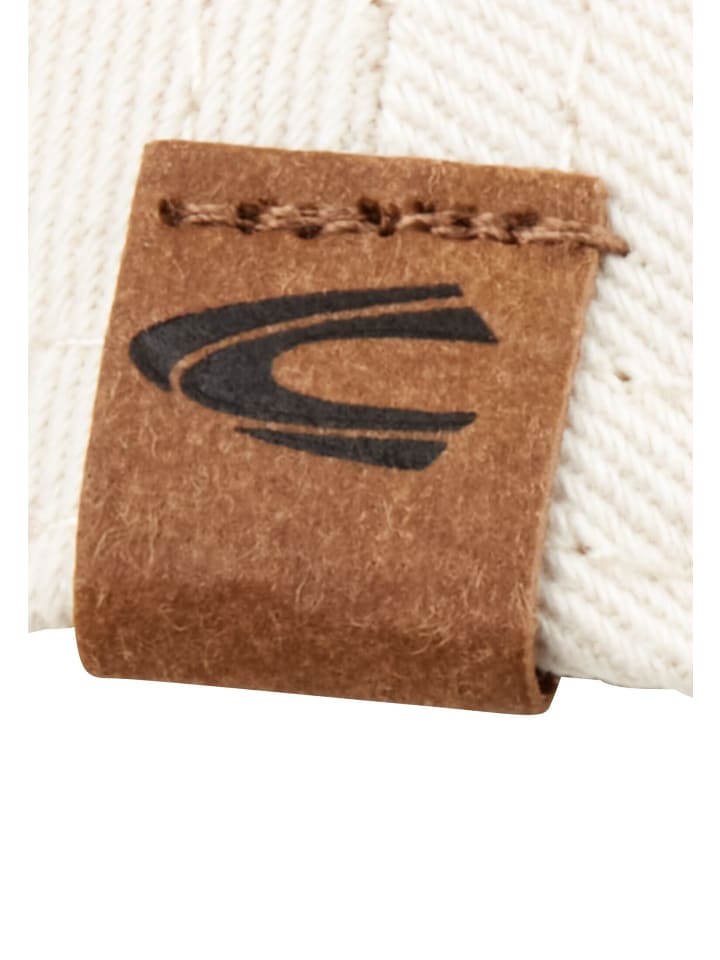Camel Active Baseball Cap aus reiner Baumwolle in Weiß günstig kaufen onesize