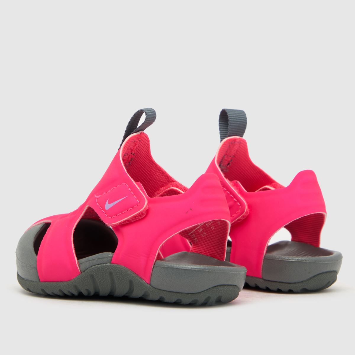Nike rosa Sunray Protect 2 flickor sandaler för småbarn