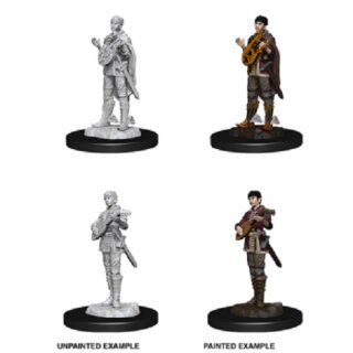 Female Half Elf Bard: Nolzurs Marvelous Unpainted Minis