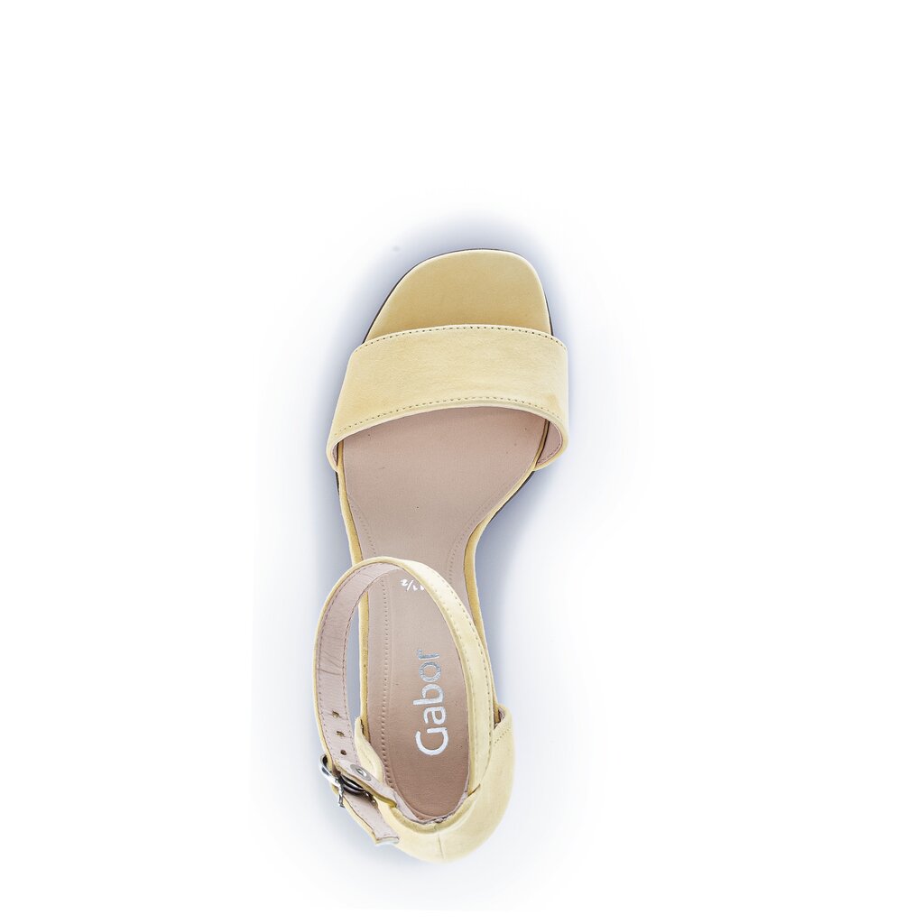Gabor fashion Riemchensandale gelb