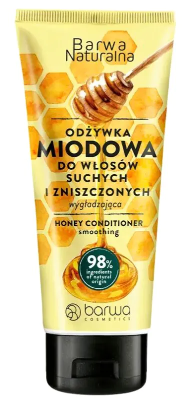 Regenerator za kosu u boji s prirodnim medom