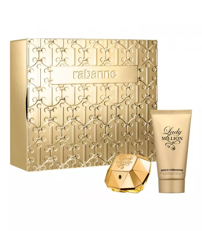 LADY MILLION Coffret Eau de parfum 50ml et lait pour le corps 75 ml