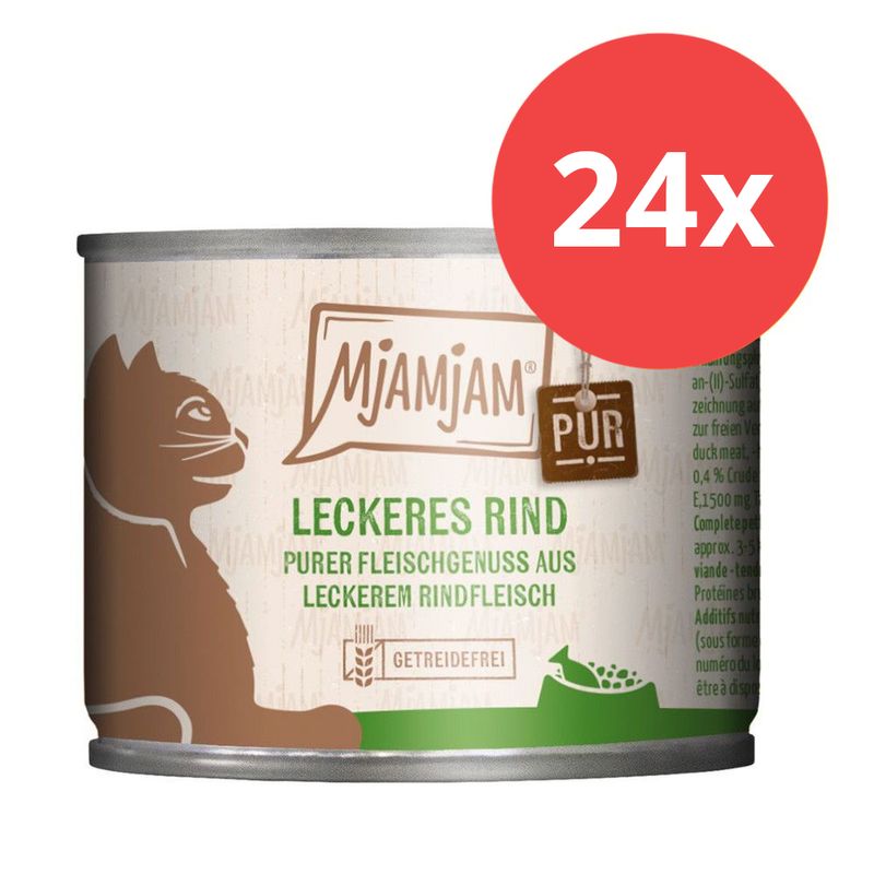 Sparpaket MjAMjAM Pur 24 x 200 g zu TOP-Preisen