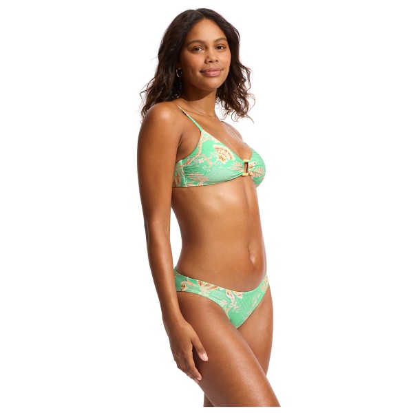 Seafolly - Women's Eden Ring Front Bralette - Bikini-Top