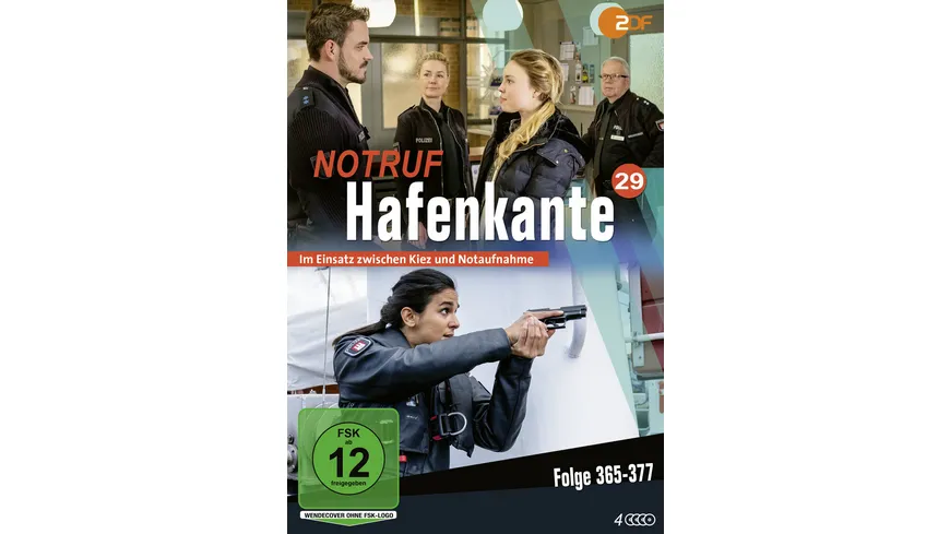 Notruf Hafenkante 29 (Folge 365-377)  [4 DVDs]
