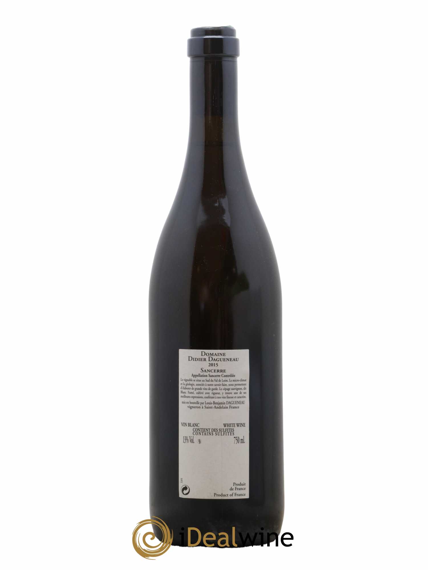 Sancerre En Chailloux Dagueneau  2015 - Lot de 1 Bouteille