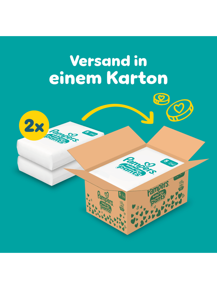 Pampers Pampers Baby-Dry Pants Größe 5, 160 Windeln, 11kg-17kg günstig kaufen 5