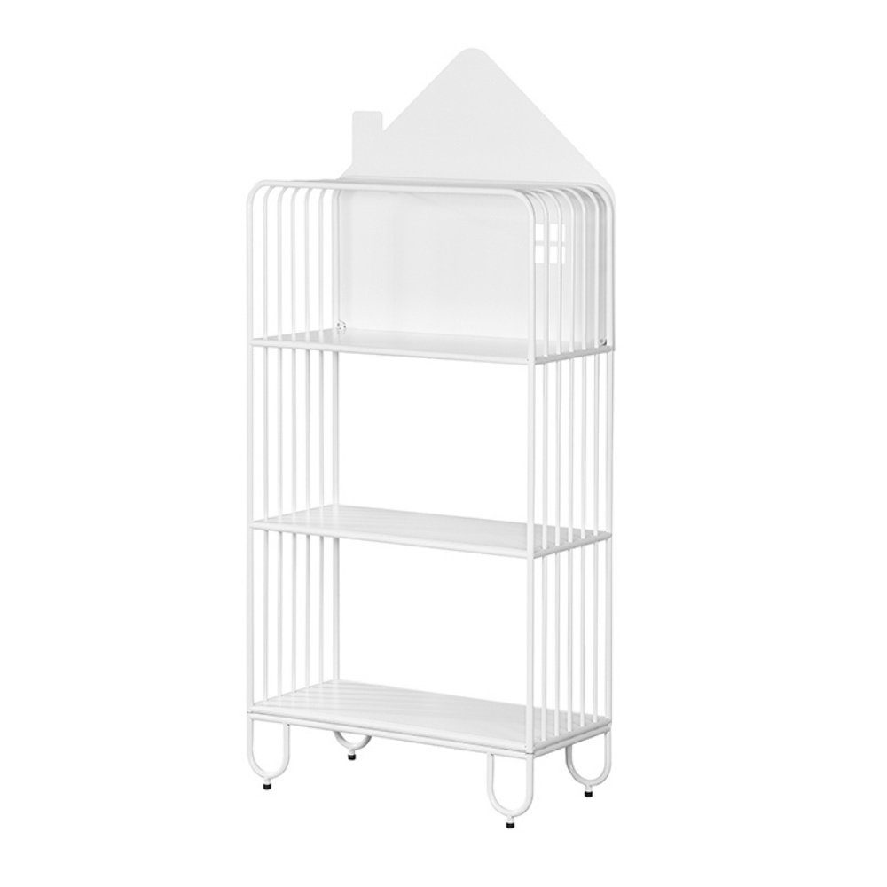HOME DELUXE Kinderregal TODO M 134 x 61 x 28 cm, inkl. 2 Aufbewahrungsboxen, Rutschfest I Kindermöbel, Kinderregal mit Boxen