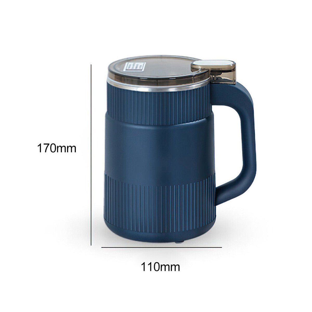Yoyaxi Getreidemühle 500ML Haushalts-Kleinpulvermahlmaschine, Elektrische Gewürzmühle, feines Pulver