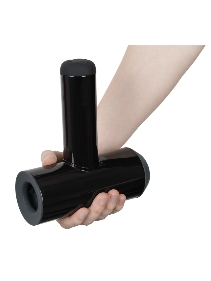 Rebel Masturbator Masturbator with 2 Functions in schwarz günstig kaufen 21,2 cm