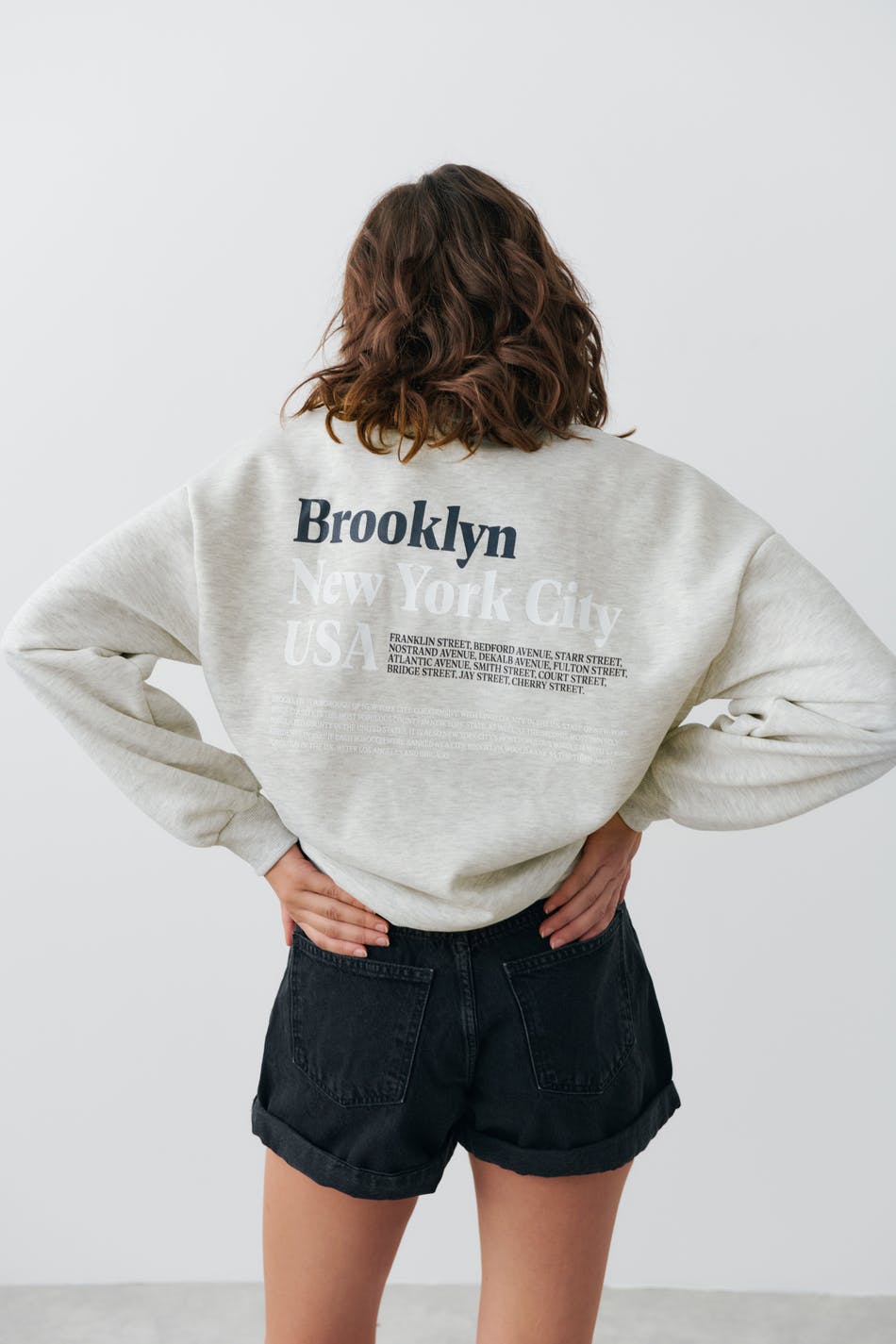 Printed sweater