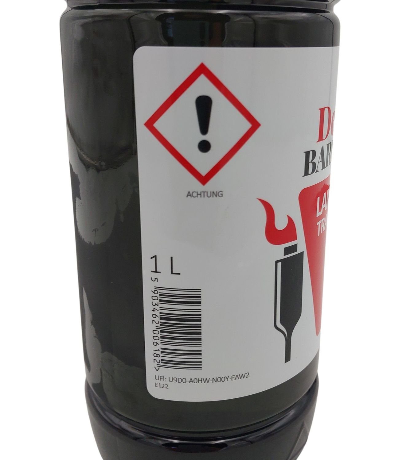 BURI Lampenöl 12x Lampenöl transparent Laternenöl Petroleumlampe Gartenfackelöl