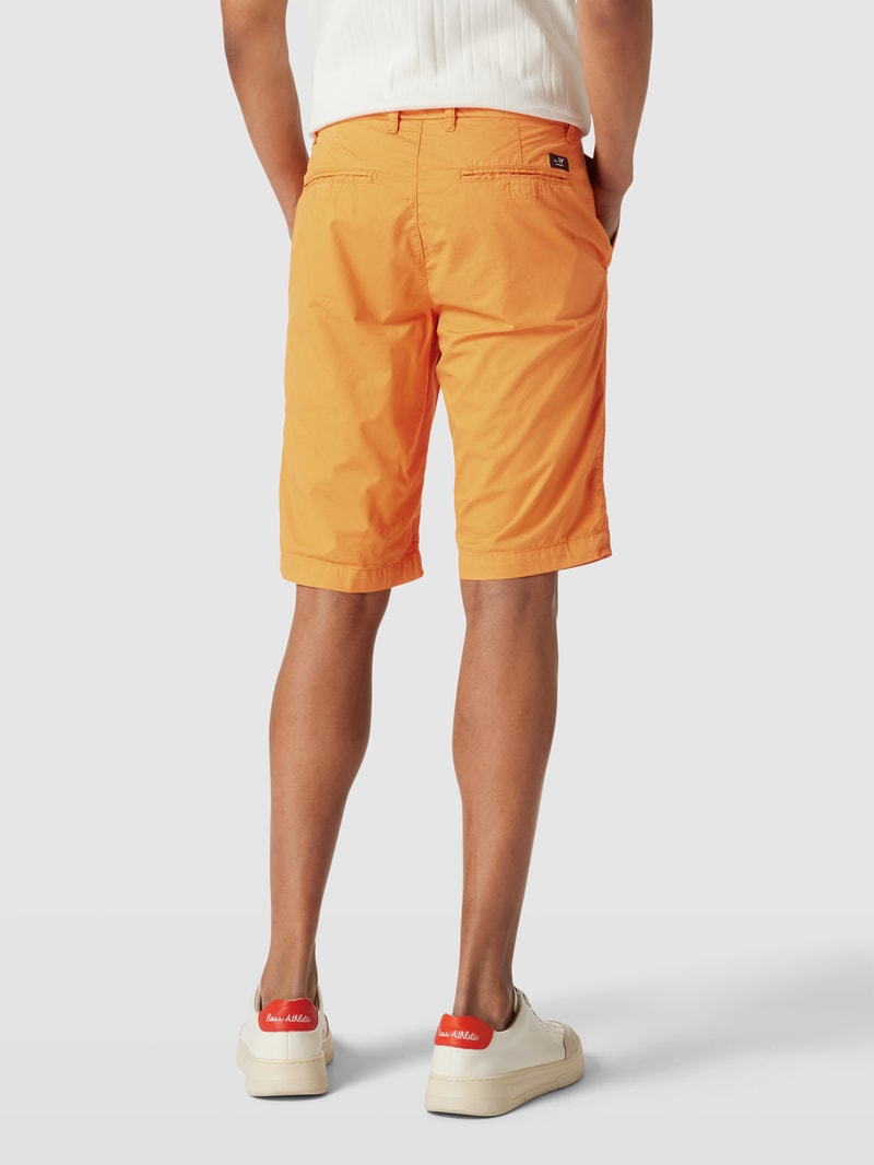 Bermudas mit Eingrifftaschen Modell 'London' in orange