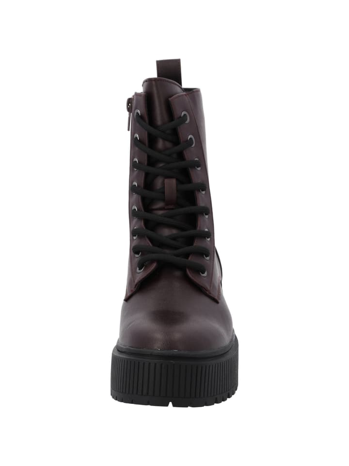 palado Schnürstiefel in bordeaux günstig kaufen