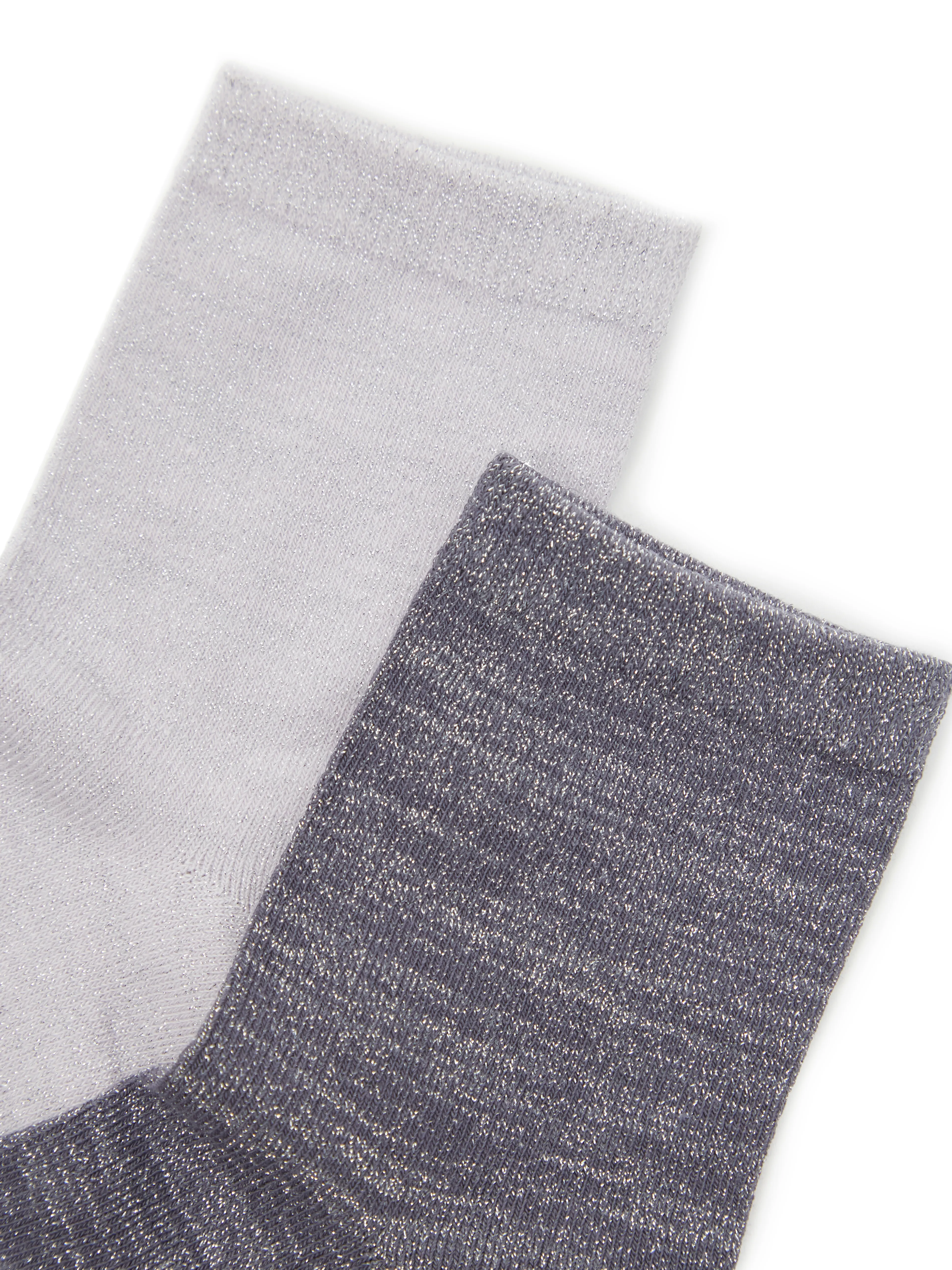 Graue Damensocken, 2er-Set ORSAY