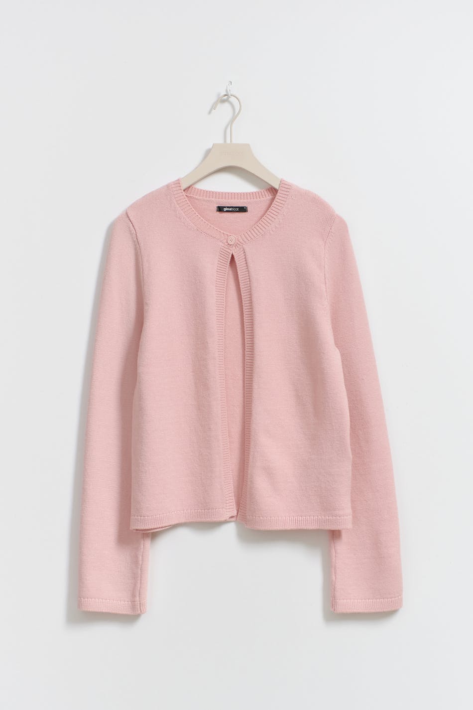 One button knit cardigan