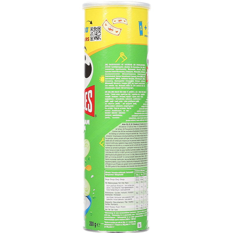 Pringles Pringles 200 g, Sourcream & onion