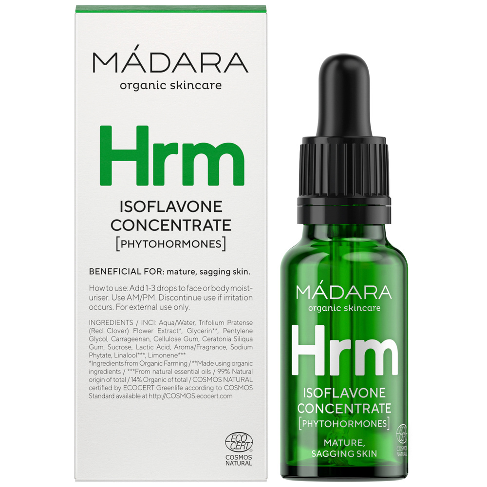 Madara CUSTOM ACTIVES Phytohormones Isoflavone Concentré de Phytohormone Isoflavone