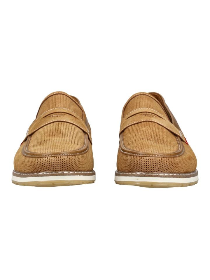 Mustang Slipper in Hellbraun günstig kaufen