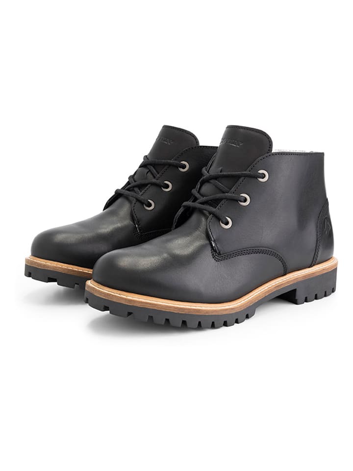 TRAVELIN' Leder-Schnürschuhe 