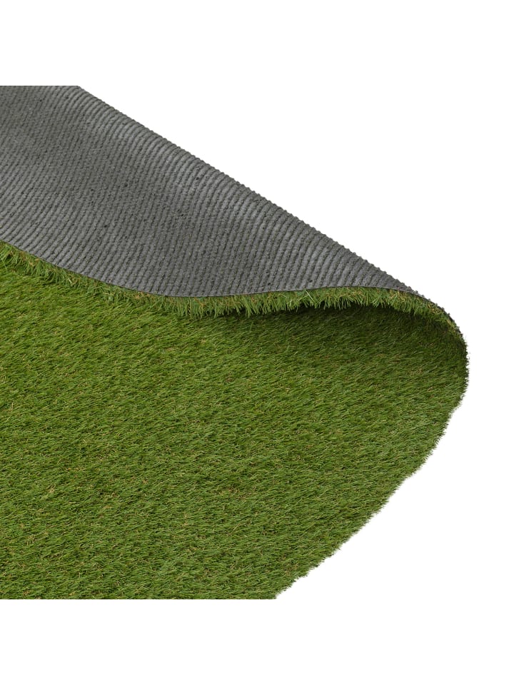 Snapstyle Luxus Kunstrasen Rasenteppich Wembley Rund in Groen günstig kaufen