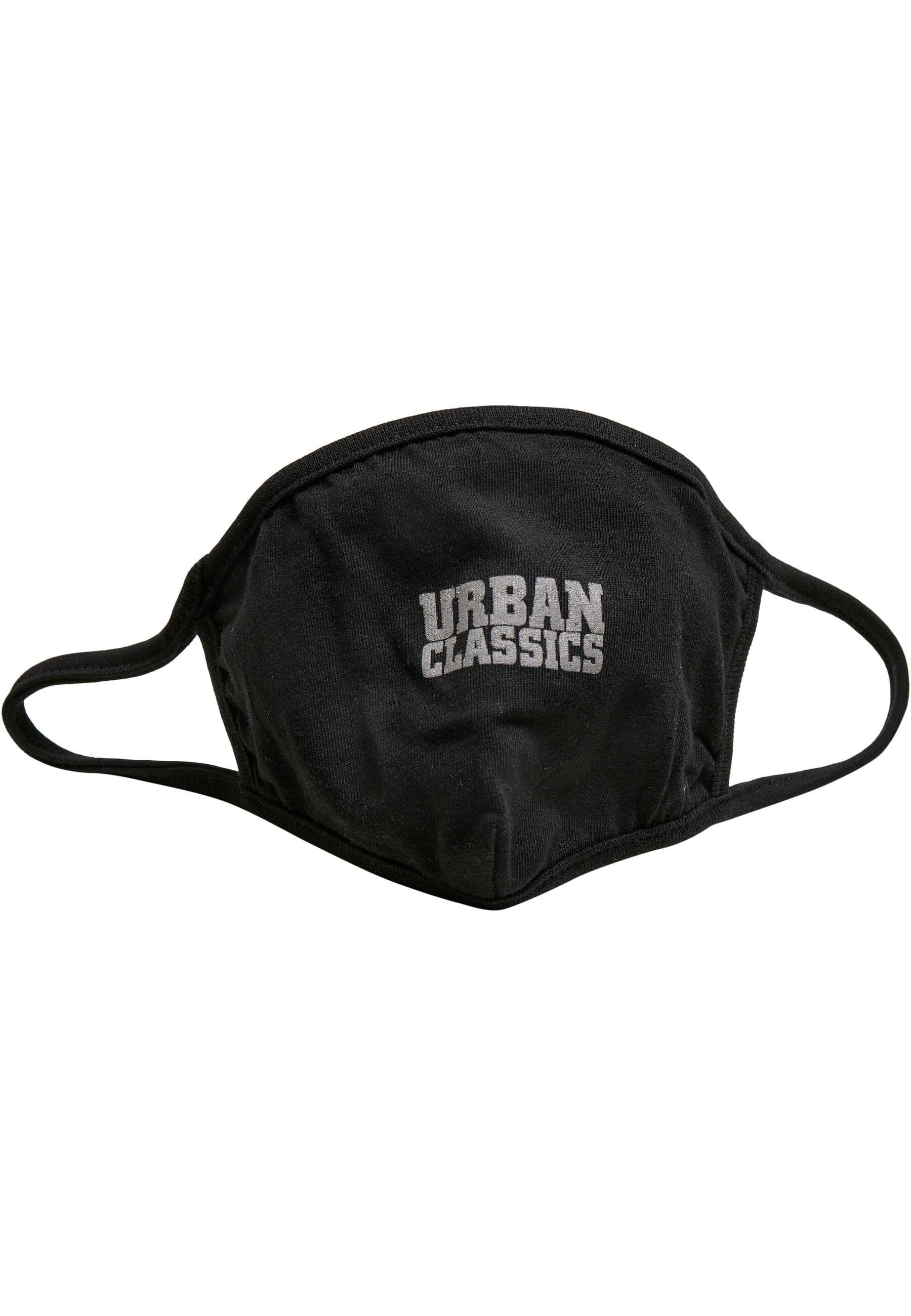 URBAN CLASSICS Mund-Nasen-Maske Unisex Urban Classics Cotton Face Mask 2-Pack