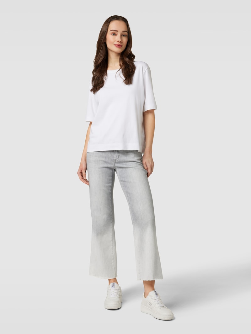 Relaxed Fit Jeans mit Stretch-Anteil in hellgrau